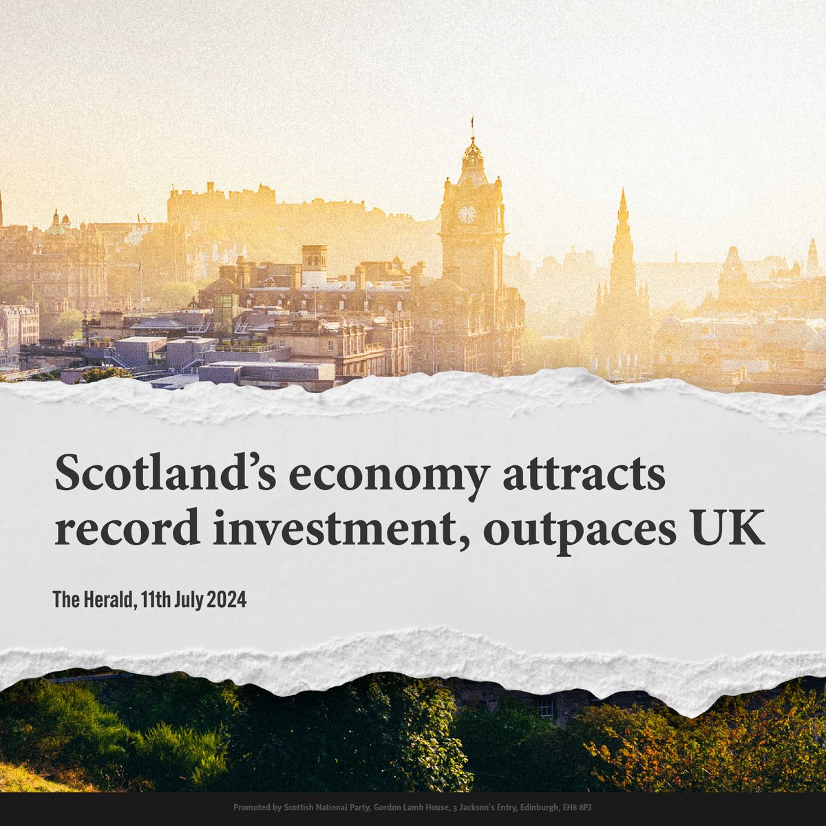 The SNP tweet media