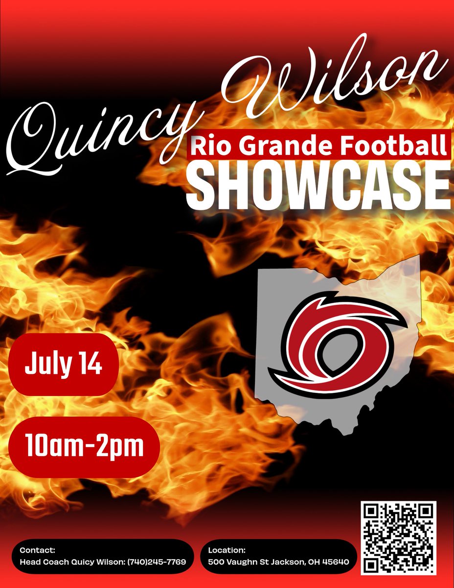 Quincy Wilson (@coach_qwilson) on Twitter photo Just 3 days away ๐๐๐ Scan code below <a href="/URGFootball/">RioFootball</a> #campseason
๐๐พ๐๐พ๐๐พ๐๐พ Just 3 days away ๐๐๐ Scan code below <a href="/URGFootball/">RioFootball</a> #campseason
๐๐พ๐๐พ๐๐พ๐๐พ