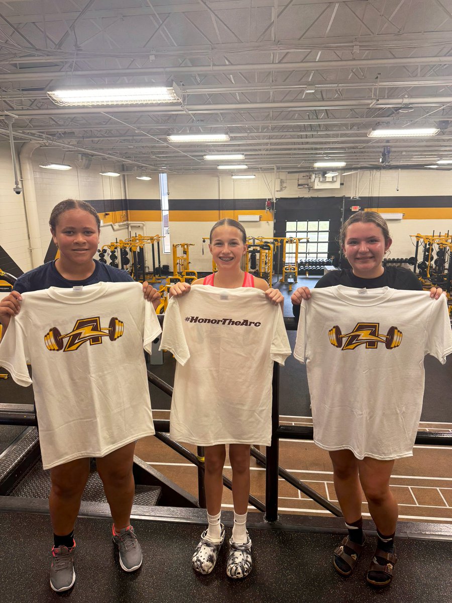 ArcFitPerform's tweet photo. Hard work pays off just never tells you when! Proud of their summer efforts! S/O to our awesome assistant coaches as well, game changers!!!
#HonorTheArc ⚡️💪🏽 #GoArcs ⚡️ https://t.co/pZKiz8mUDl