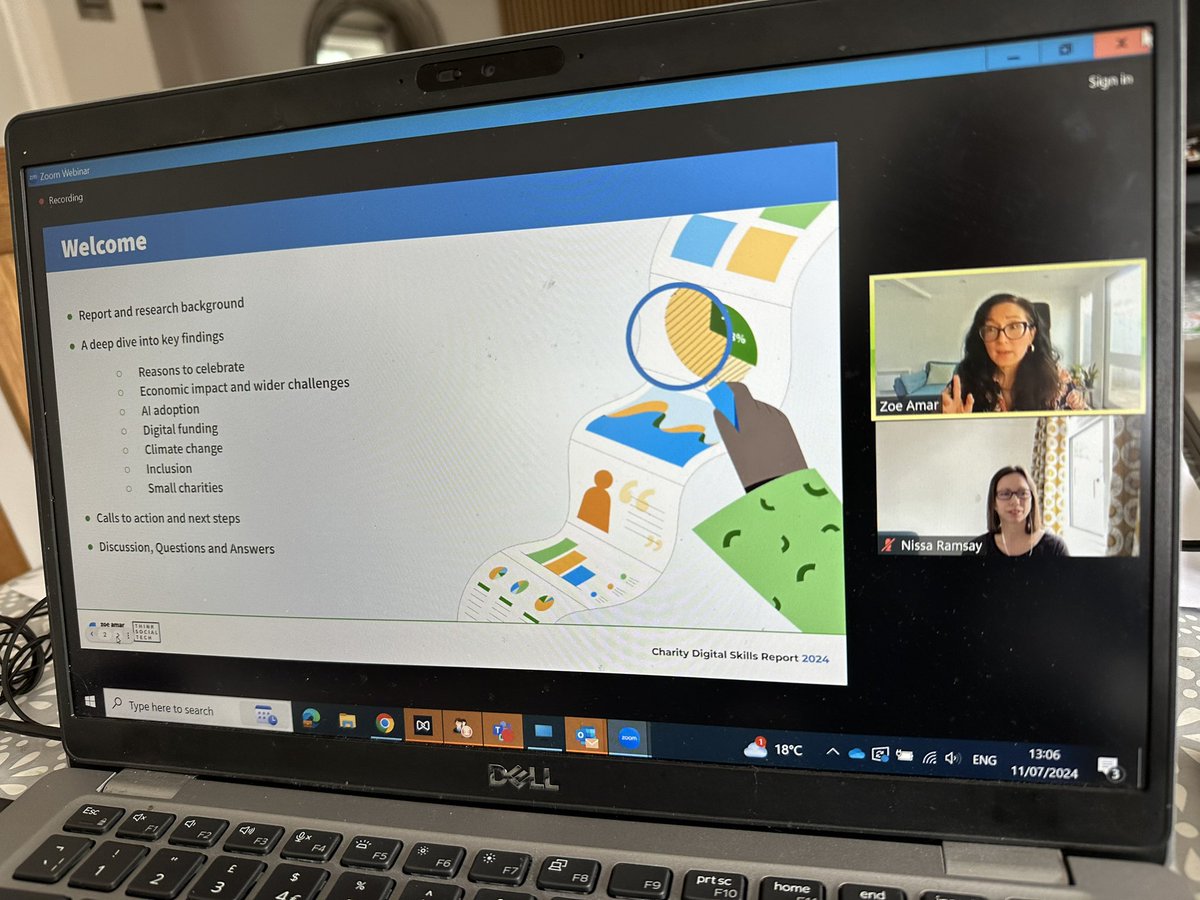 Great to see the launch of the 2024 <a href="/CharityDSReport/">Charity Digital Skills Report</a>. I’m currently listening in to the webinar to hear the findings. Well done to <a href="/zoeamar/">zoeamar</a> and the team.