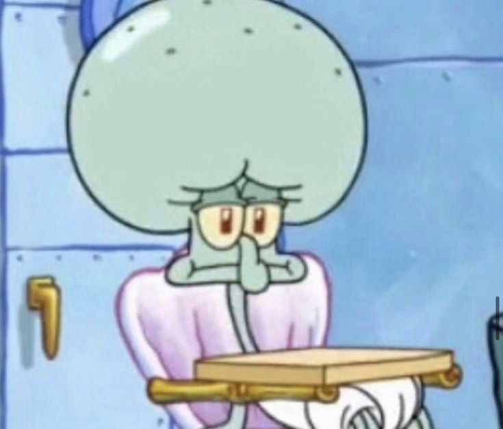 Moi en train de retenir mes pensées toxiques parce que j'avais dit que je travaillerais dessus