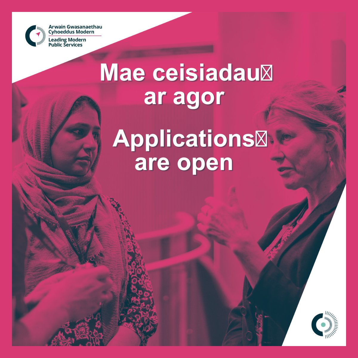 cdps_cymru's tweet photo. We’re launching a Leadership Programme🥳

We’re offering a blend of academic expertise, practical insights, and leadership learning to ensure you’re equipped with the knowledge to implement digital transformation in your organisation. 

Apply today: https://t.co/9ep4WJljUl https://t.co/w5fUGNnN1V