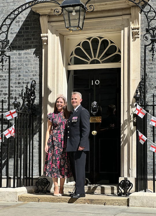 📸DOWNING STREET VISIT

West Midlands Police Federation nominee PC Glenn Brabham and wife Becca visited No.10 Downing Street ahead of tonight's national Police Bravery Awards ceremony in London.

Glenn and fellow nominees chatted to new Home Secretary, Yvette Cooper.