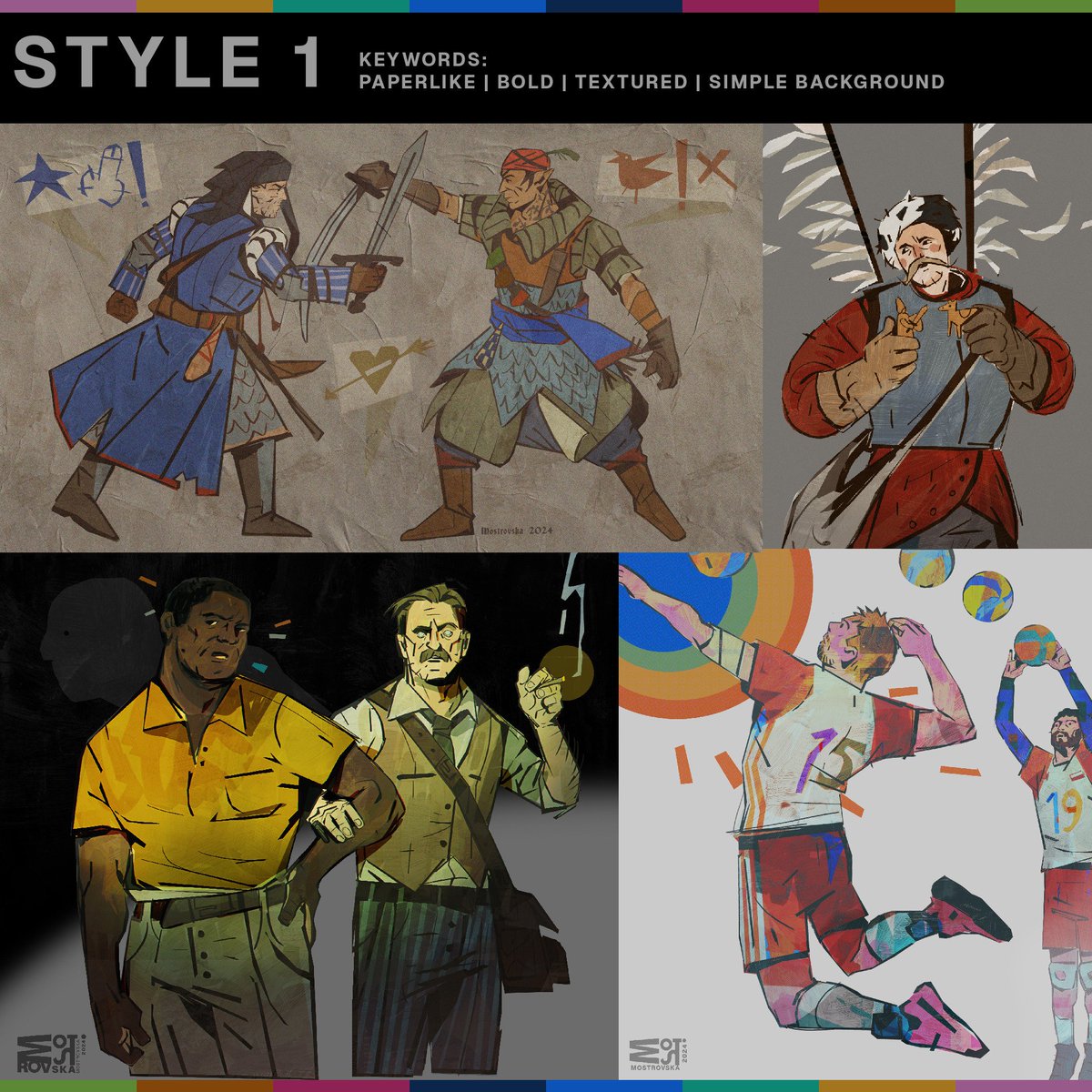 mostrovskaa's tweet photo. more examples of each style https://t.co/oABAGRCt9Q