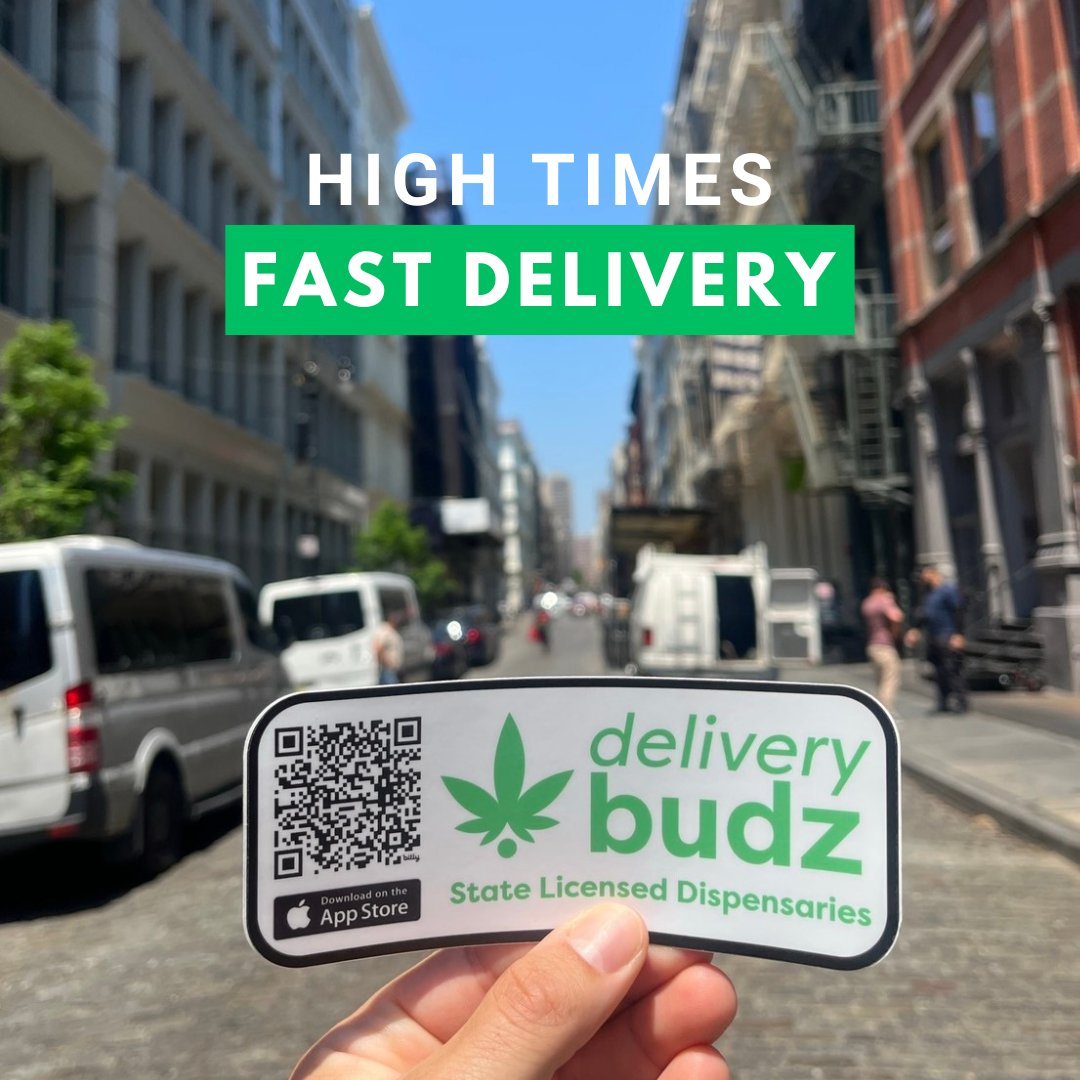 deliverybudz's tweet photo. Get high-quality goods in a New York minute. 🌿🚀
#HighTimes #FastDelivery #SummerNYC #FreeDelivery https://t.co/uBjoaBEZ8n