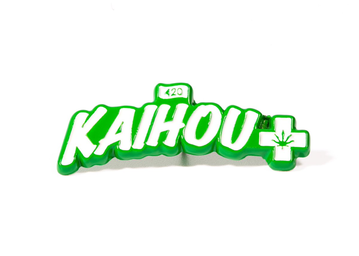本日より、KAIHOU Pin Badge
発売開始ー‼️
#KAZKING
#KAIHOU
#420
#sendainevadie