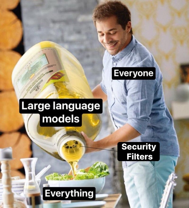 calypsoai's tweet image. 📣 There are security filters, and there are REAL security filters that provide complete customization tailored to individual companies, teams, and use cases. Guess which kind we specialize in at #CalypsoAI?  🚀

👓Take a look, get a demo, chat with us.🤙

calypsoai.com/platform/