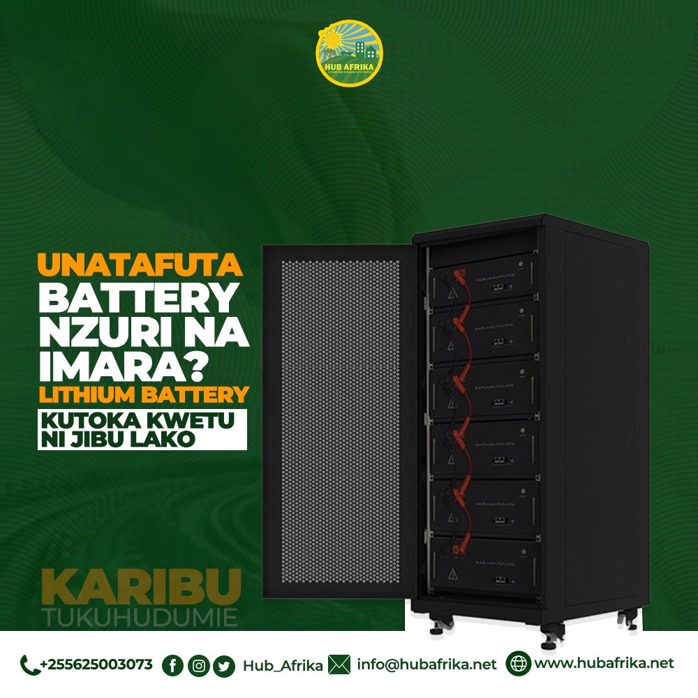 HUB_AFRIKA's tweet photo. Kwa mahitaji ya battery nzuri na imara karibu @HUB_AFRIKA https://t.co/TCXhm7KBnA