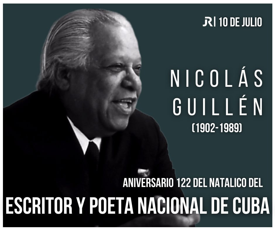 "Al corazón del amigo,
abre la muralla;
al veneno y al puñal,
cierra la muralla;
al mirto y la hierbabuena,
abre la muralla;
al diente de la serpiente,
cierra la muralla...".

Nicolás Guillén