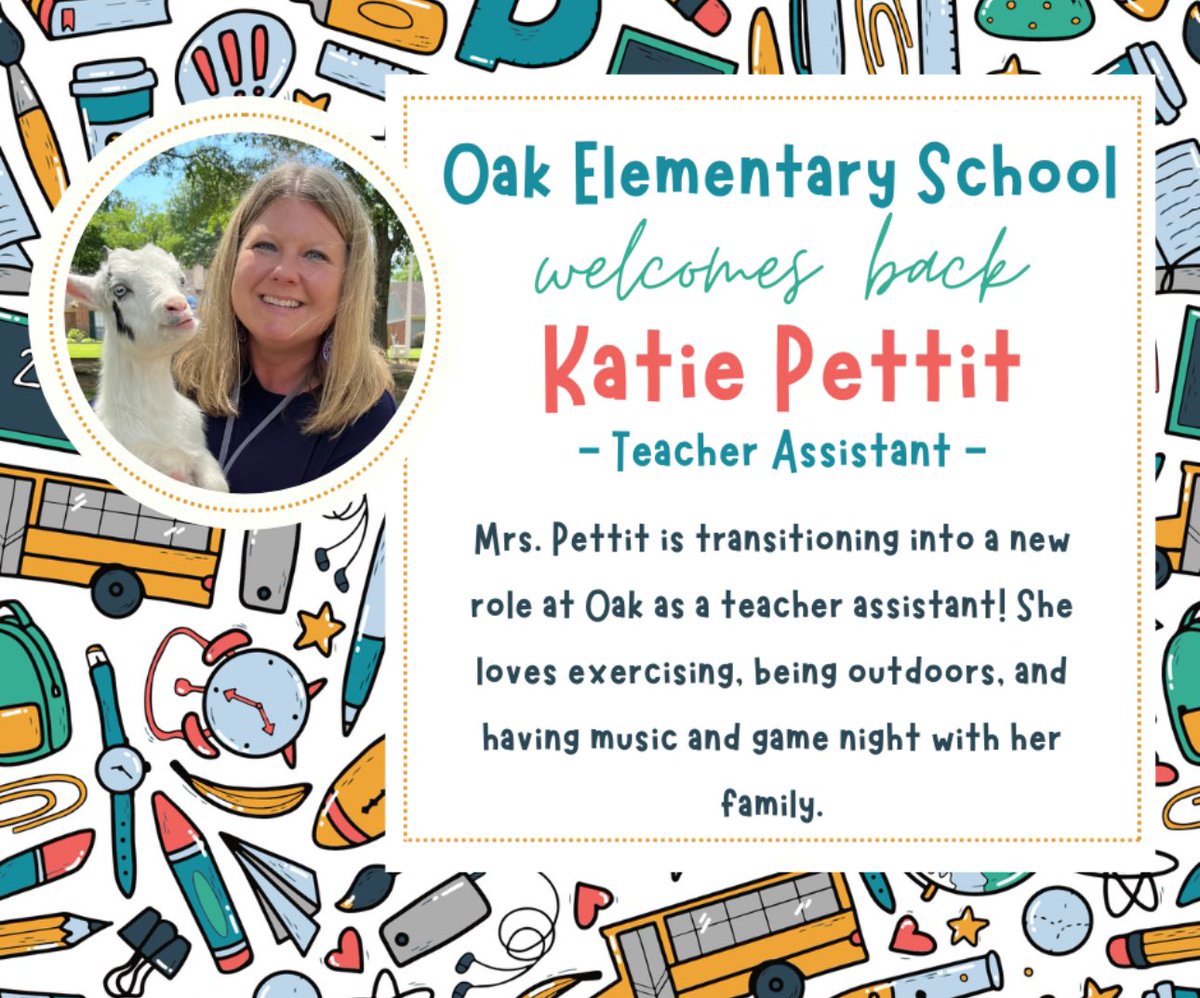 Oak Elementary School tweet media