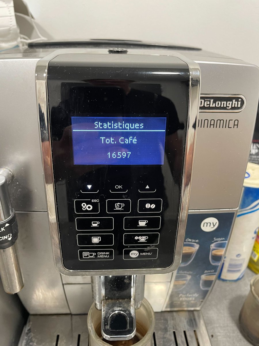 nukium's tweet photo. What a KPI 🤯
16597 ☕ turned into code 👨🏻‍💻
#DeLonghi https://t.co/TsDt7Yr41H