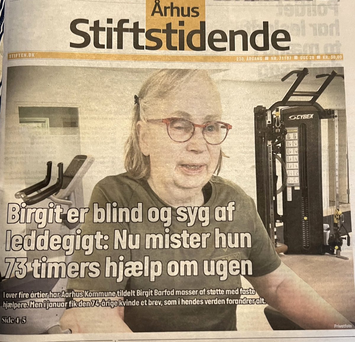 PrivatNissen's tweet photo. Nu går Århus kommune igen på jagt efter kronjuvelen i serviceloven den brugerstyrede personlige assistance (BPA). Øv, hvor er det dog usselt!
#systemstress #handicap #BPA
@handicapdk @DKblind @Gigtforeningen @RosenkrantzT #enmillionstemmer #vierher https://t.co/tPj8NHmTGj