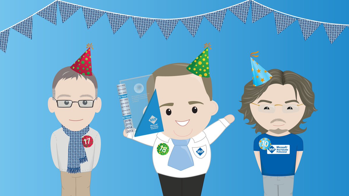 Congratulations to the <a href="/BlackMarble/">Black Marble</a> MVPs <a href="/RobertHogg/">Robert Hogg</a> , <a href="/richardfennell/">Richard Fennell</a> and @rikhepworth, at 18, 17 and 10 times respectively! Proud of you all and the work you do for the tech community! 🎉🥳 #MVPBuzz