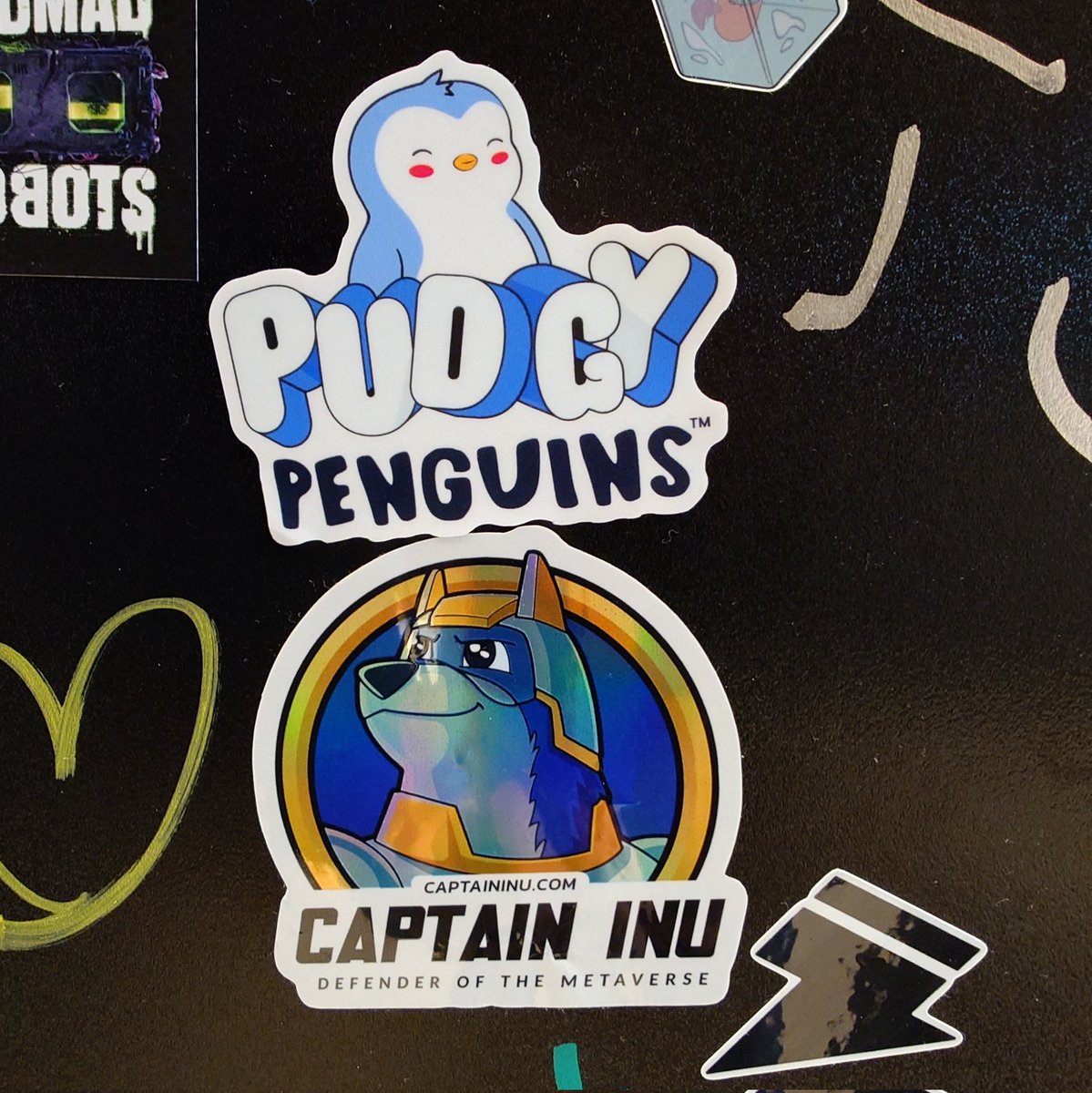 They look good together.

<a href="/pudgypenguins/">Pudgy Penguins</a> x <a href="/captaininusaga/">Captain Inu</a> 

#web3 #Ethcc2024 $eth <a href="/NFTFESTWTF/">NFT FEST</a>