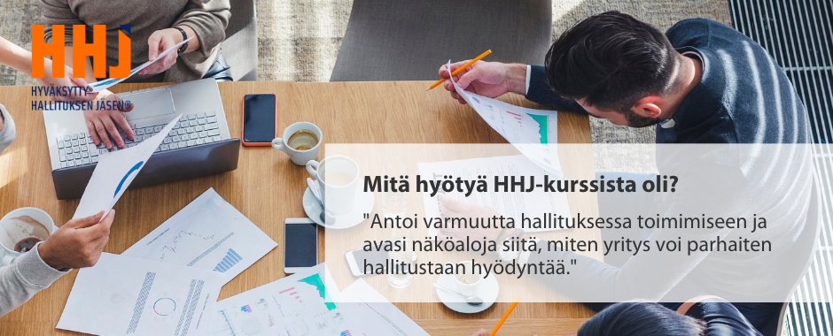 Ilmoittaudu Hämeenlinnan HHJ-kurssille viimeistään 16.8.! Kurssilla käsitellään hallituksen kokoonpano, rooli, vastuut, riskienhallinta ja työmuodot erityisesti pk-yrityksen näkökulmasta ja vahvasti käytäntöön soveltaen. Myös etä! hamechamber.fi/fi-fi/article/… #hhj #hhjkurssi
