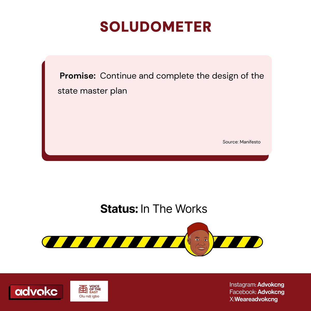 promisetrackers's tweet photo. #soludometer
Anambra State Master Plan Design in the Works
Read the thread belowππ½ https://t.co/6CnnVI3LNc