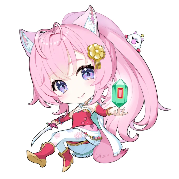 クポ-……。 #こよりすけっち