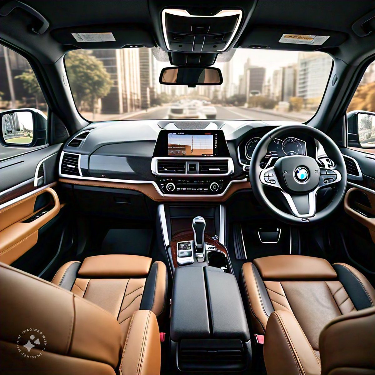 ThamiMasemola's tweet photo. I asked Meta AI to imagine a BMW pickup truck (bakkie) for me and this is what it posted. https://t.co/PqDVsLThTt