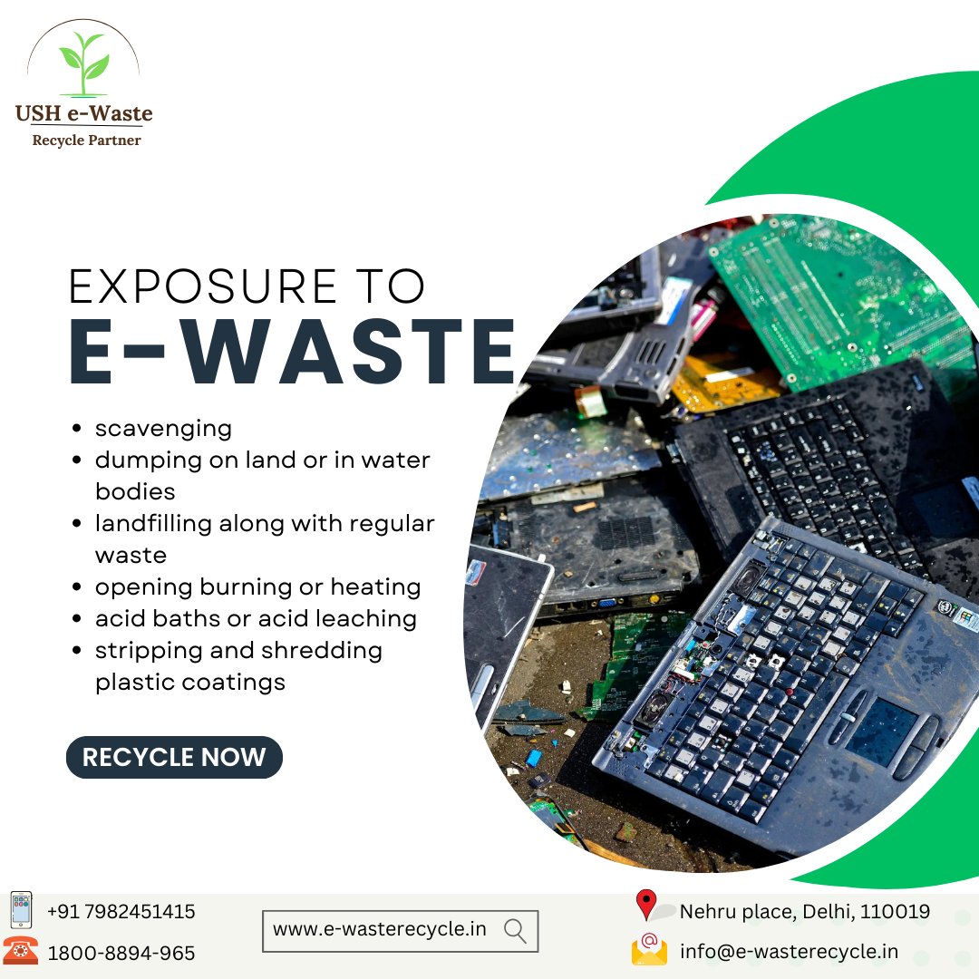 E-waste includes any discarded electronic devices and appliances. This ranges from smartphones and laptops to TVs and refrigerators. With technology advancing rapidly, the amount of e-waste we produce is skyrocketing. #TechWaste