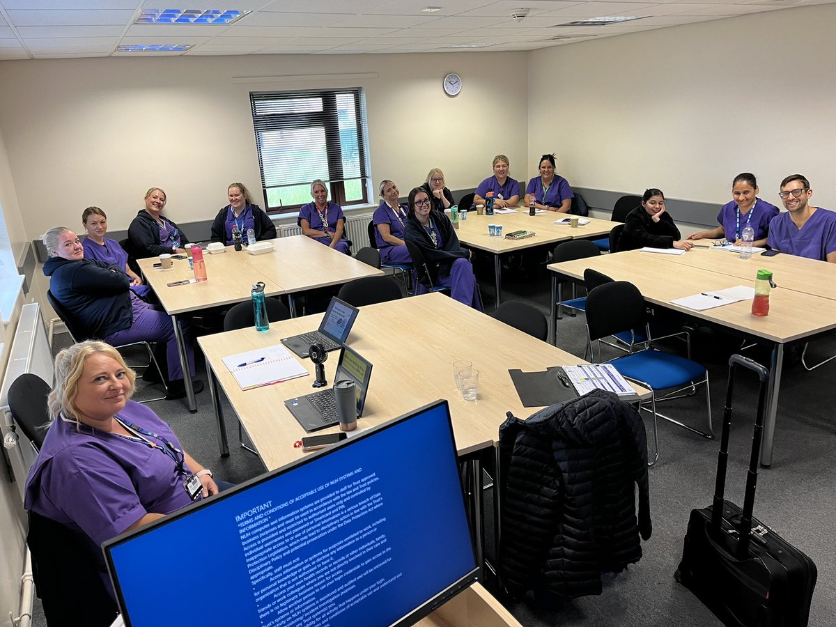 Running the Clinical Support Trainer Forum today with CSTs from across the divisions! Lots of shared learning and peer support! <a href="/Searcy6D/">Searcy</a> @NUHInstitute <a href="/NUHNursing/">NUH Nursing</a> <a href="/TracyPilcher1/">Tracy Pilcher</a> @suehaines1 #GetToKnowYourCST