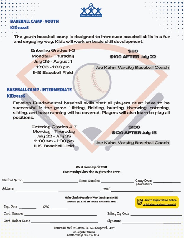 Irondequoit Baseball tweet media