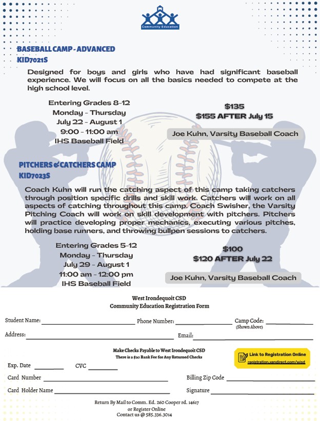Irondequoit Baseball tweet media