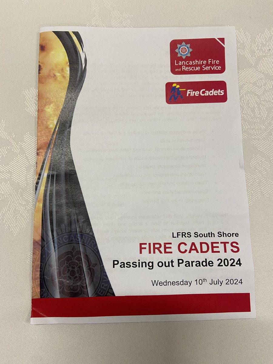 Tom Powell (@tompowell_91) on Twitter photo A privilege to close <a href="/Sth_Shore_Fire/">South Shore Fire Stn</a> #FireCadets passing out parade last night. Excellent drill designed by the Cadets themselves. Amazing to hear that a graduating Cadet has gained a place @UCLan studying fire engineering. Massive thanks to all those that make <a href="/LFRScadets/">Lancashire Fire & Rescue Service Fire Cadets</a> happen A privilege to close <a href="/Sth_Shore_Fire/">South Shore Fire Stn</a> #FireCadets passing out parade last night. Excellent drill designed by the Cadets themselves. Amazing to hear that a graduating Cadet has gained a place @UCLan studying fire engineering. Massive thanks to all those that make <a href="/LFRScadets/">Lancashire Fire & Rescue Service Fire Cadets</a> happen