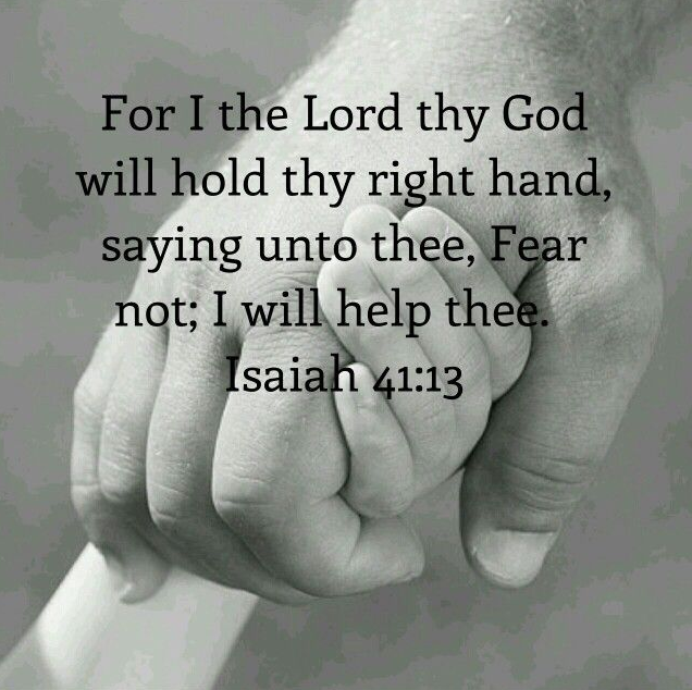 #VerseOfTheDay for Thursday, July 11, 2024
✟
“For I the LORD thy God will hold thy right hand, saying unto thee, Fear not; I will help thee.”
Isaiah 41:13 (KJV)
