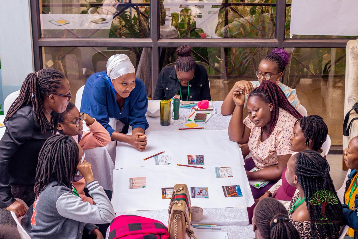 MEMPROWUganda's tweet photo. As a feminist org our participation in the #climatecorpsfellowship by @G4ClimateAction reinforces our work in promoting feminist agenda, & just resource distribution in the #climatejustice movement. This will be a 5-month virtual sessions that started with physical engagement. https://t.co/Okc501PGkx