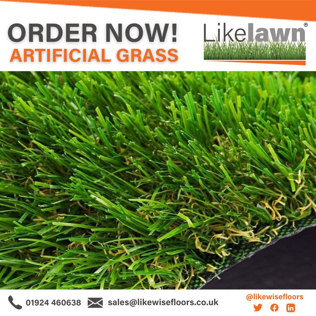 Enjoy a low-maintenance, durable, pet-friendly &amp; long-lasting solution that's cost-effective &amp; offers flexible design options. With Likelawn, you'll have a green, vibrant space to enjoy all year round! 🌱

Contact us to enquire 👇
📞 01924 460638
📧 sales@likewisefloors.co.uk