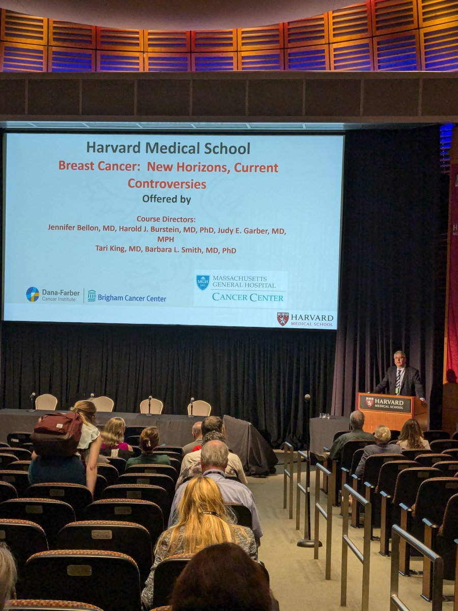 Dana-Farber’s Breast Oncology Center (@dfci_breastonc) on Twitter photo Dr. Hal Burstein (<a href="/DrHBurstein/">Harold J. Burstein, MD, PhD, FASCO</a>) starting off the 2024 #HarvardBreastCancerCourse with the welcome remarks.
cmecatalog.hms.harvard.edu/breast-cancer-… Dr. Hal Burstein (<a href="/DrHBurstein/">Harold J. Burstein, MD, PhD, FASCO</a>) starting off the 2024 #HarvardBreastCancerCourse with the welcome remarks.
cmecatalog.hms.harvard.edu/breast-cancer-…