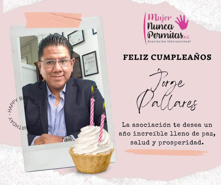 nuncapermitasac's tweet photo. ¡Feliz Cumpleaños! 🥳 
La organización civil, Mujer Nunca Permitas te desea un excelente día. https://t.co/SRh3Q9gbMr
