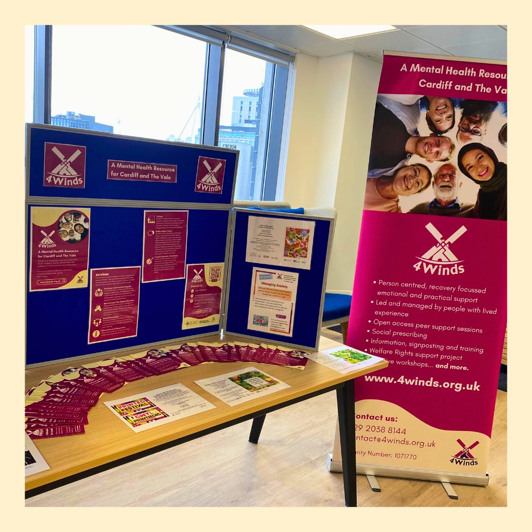 4_cardiff's tweet photo. 4Winds were delighted to take part in the ZCT charity partners expo and networking event last week.

It was great to network with other partners and discuss the importance of our work, and to meet with Zurich employees to share and showcase what we do. https://t.co/anDjzQ3qpn