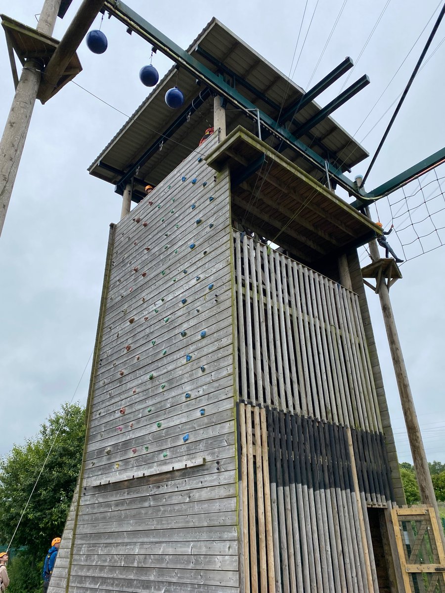 WarleyRoadPri's tweet photo. Highropes, climbing wall and the pedestal. The children are demonstrating great resilience as they overcome their fears and scale the heights of the aerial assault course. Well done, Y6 👏🧗♀️
@ImpactMAT #talkreadwrite #highaspirations #digdeep #4Rs https://t.co/AZMv8TjENm
