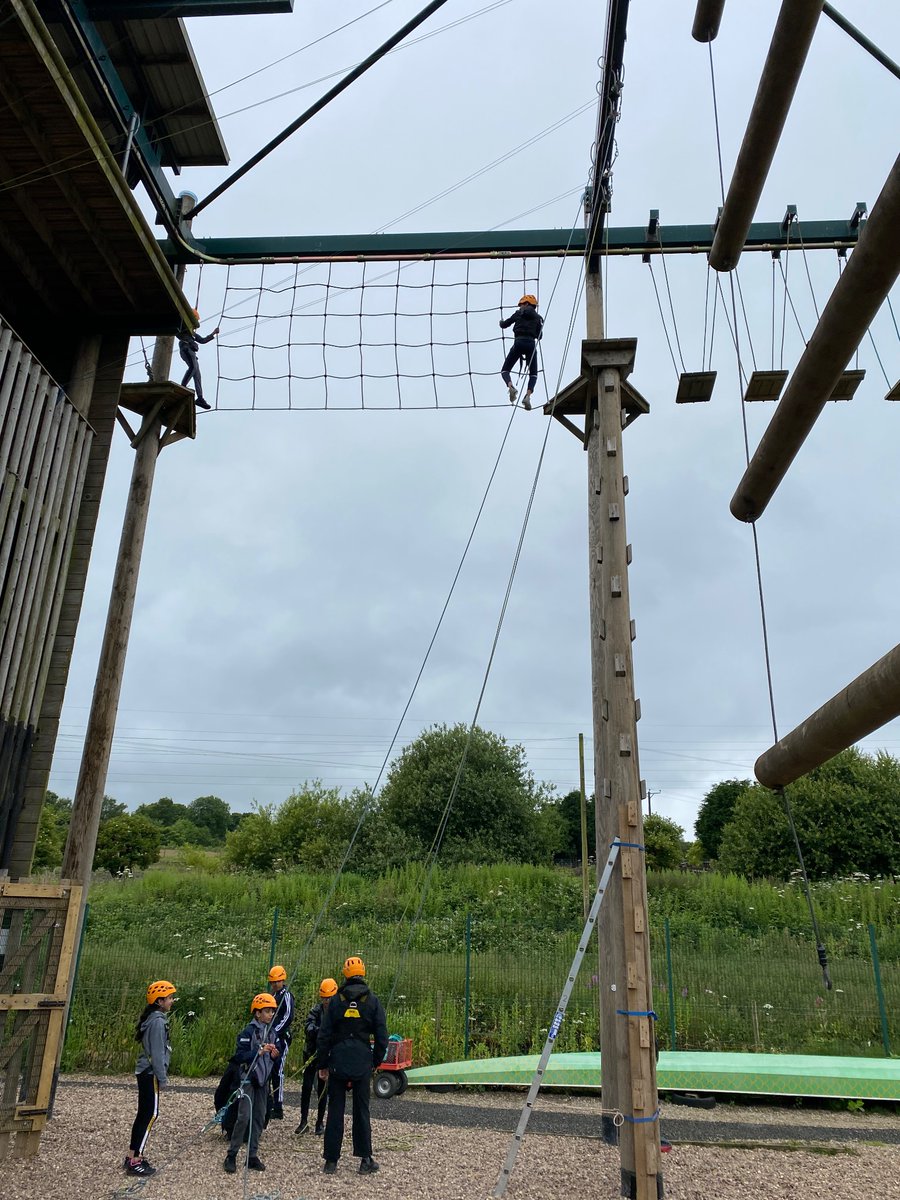WarleyRoadPri's tweet photo. Highropes, climbing wall and the pedestal. The children are demonstrating great resilience as they overcome their fears and scale the heights of the aerial assault course. Well done, Y6 👏🧗♀️
@ImpactMAT #talkreadwrite #highaspirations #digdeep #4Rs https://t.co/AZMv8TjENm