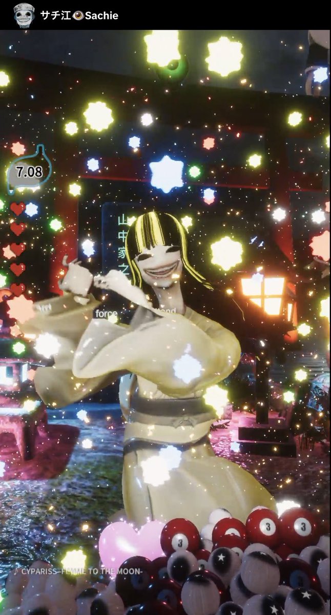 ramu_necchi's tweet photo. 久しぶりにLive見れた~😊✨
またまたグラフィック綺麗になってるの最高でした🥰🥰
他のリスナーさんとの連携も楽しかった🤩
#サチ江
#GhostLive https://t.co/2YcpVqhPJ7