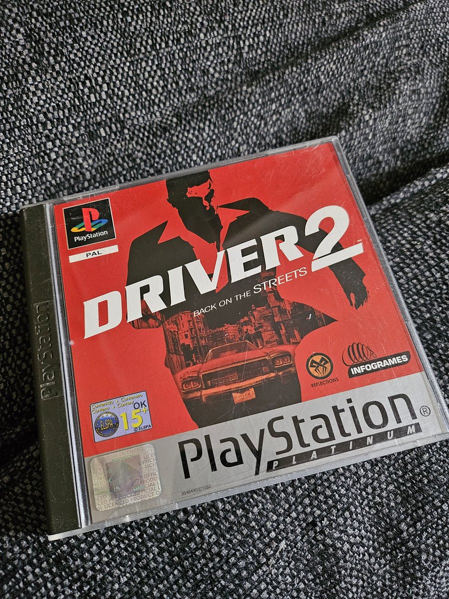 DesolatedMrBond's tweet image. Mr postman brought me my next #PS1 playthrough today. #Driver2 
#PhysicalMedia