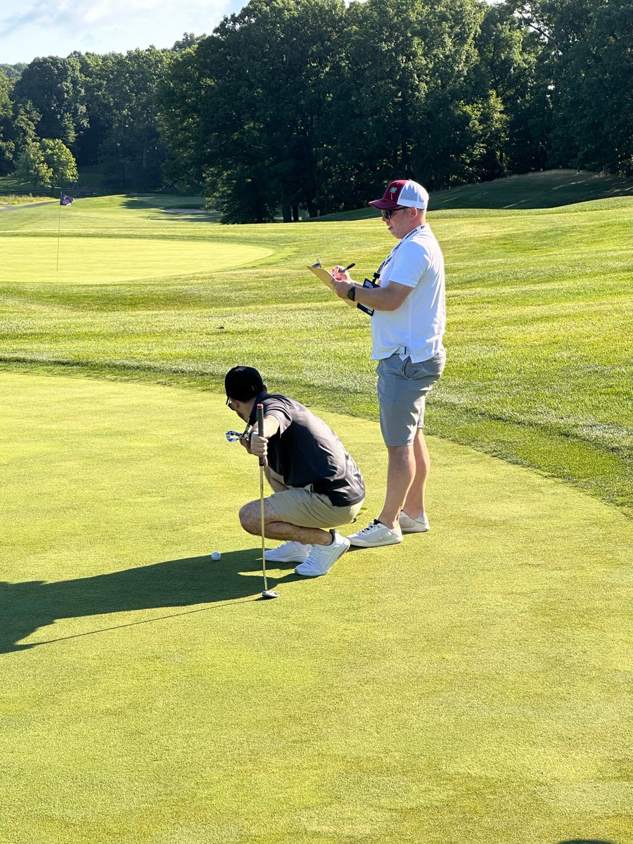 Digiday's tweet photo. Fore! The Digiday Publisher Golf Outing is underway at Galloping Hill Golf Course in NJ! ⛳ 🏌 #digidaygolf https://t.co/eOlLPgwRXL