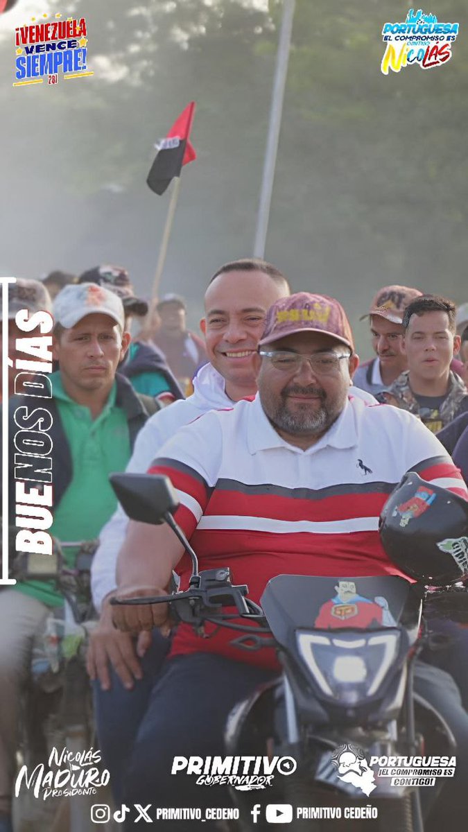 AuditoriaGobGP's tweet photo. Bendecido📷 Jueves #Portuguesa "Vamos hacia una victoria indestructible." Nicolás Maduro.  #Portuguesa ¡VOTA MADURO PRESIDENTE!  Síguenos 📷 https://t.co/l6RbHBhS6E #NicoVenceEnPortuguesa #KeLacreoLaPoesía #MaduroPresidente #ElCompromisoEsContigoNicolás https://t.co/EZvSpb7wQs