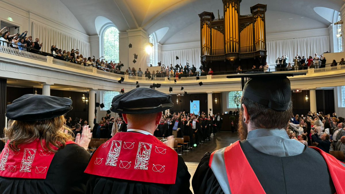 Today we celebrated the first of our Summer graduation ceremonies for our Class of 2024, beginning with @staffsunildn. Proud
to witness the achievements of our Games and Computing graduates at Hackney
Church. Congrats, Class of 2024! The next part of your journey begins now. 🎓🌟