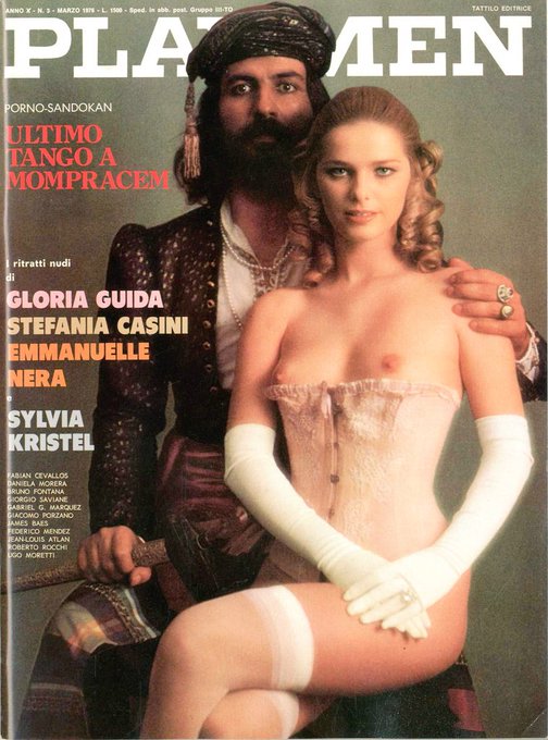 @cicciolina_uff copertina  Playmen  anni 70 con il simpatico  Sandokan/modello/ https://t.co/O6ucuO0<a class="tags" href="/tag/cicciolina_uff">@cicciolina_uff</a>