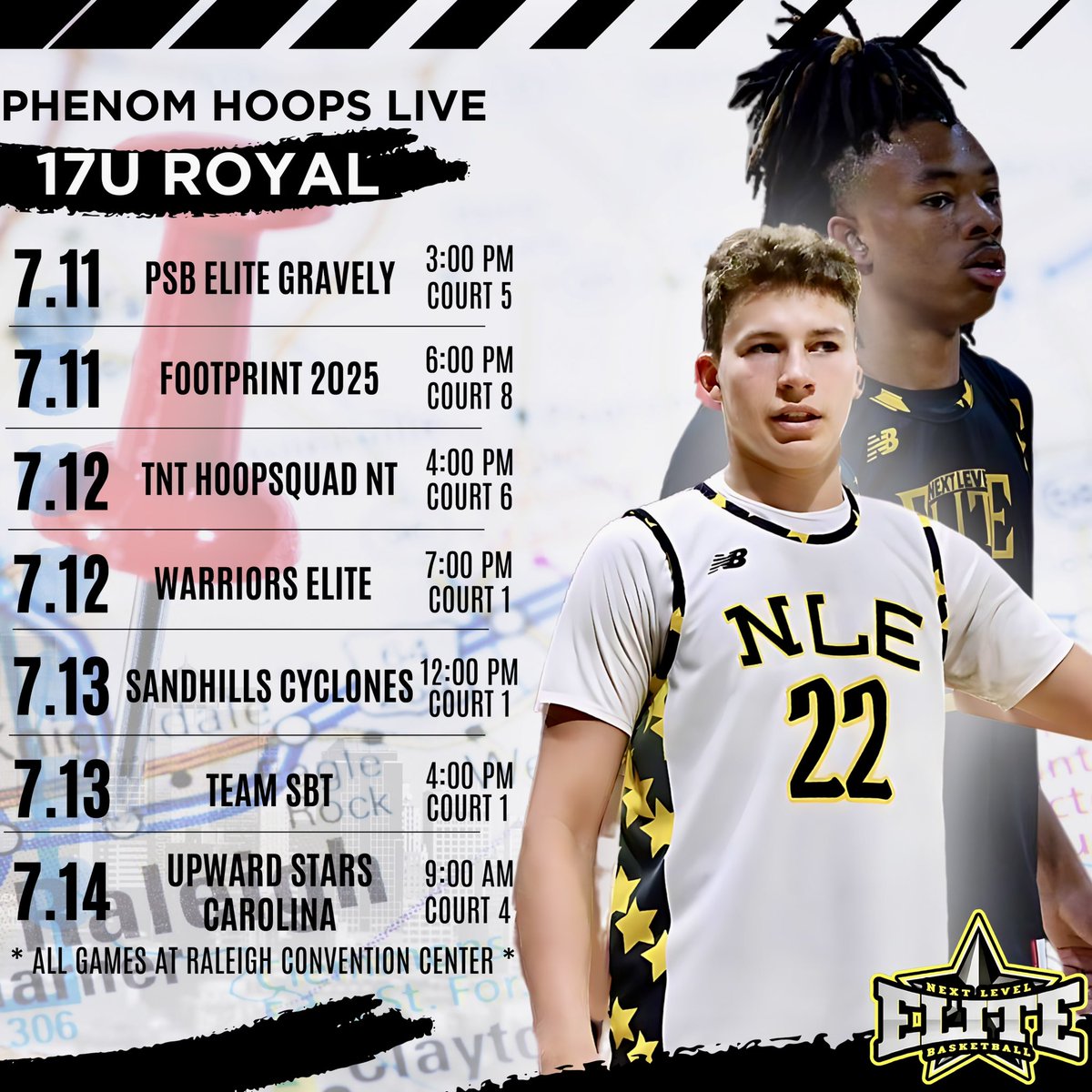 Looking forward to a big weekend @NextLvlElite_SC @coachjohnroyal