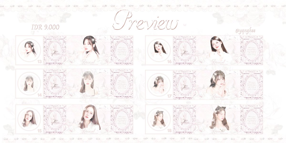 yqnghee's tweet image. Help rt/repost? Thankyou! ♡

﹙ 🎀🍰﹚haaai! aku bawa 28 ready stock layout dan dari katalog baru aku damsel! ♡ ( ava png jpg ) dengan harga foto tertera dan free retext. bisa ditake dari sekarang dan yang mau jajan bisa dm aku yaa! ♡

#zonauang #zonajajan