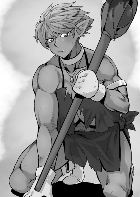 某所で見かけたかわいこちゃんをお借りしてお絵かき💪 