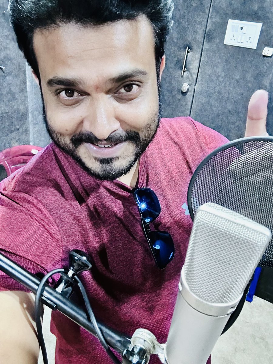 getupsrinu3's tweet photo. 'దేవర' లో నా పాత్రకి డబ్బింగ్ పూర్తి 😍
@DevaraMovie 😍🔥🔥
#devaraon27thseptember https://t.co/ymu5MTGXRA