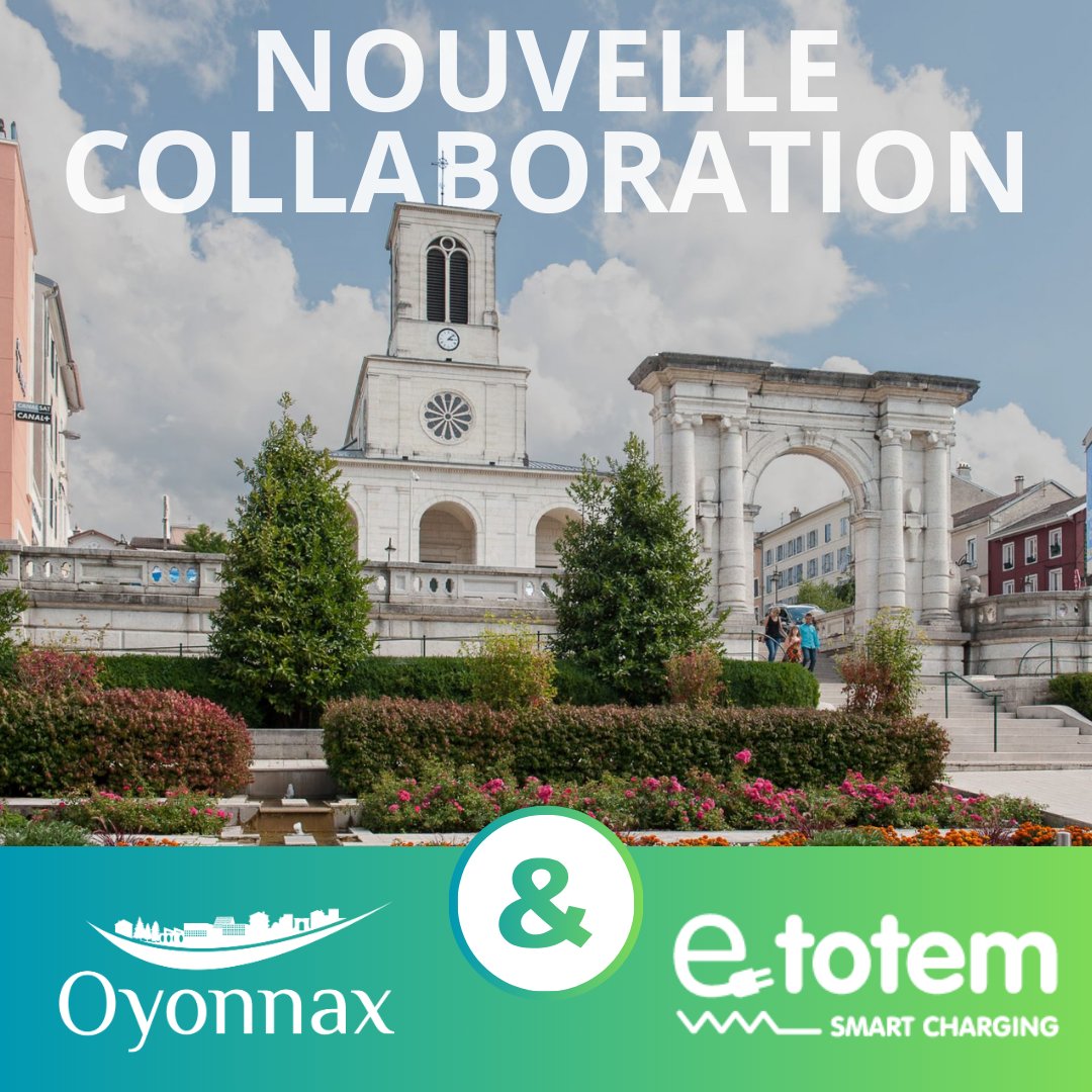 🚗⚡️ e-Totem s'implante dans la Ville d'#Oyonnax et renforce son maillage national ! 🇫🇷

🔌 Nous sommes fiers d'annoncer notre nouvelle collaboration avec la Ville d'Oyonnax pour l'installation de 25 points de recharge pour #VE #madeinFrance 
 !