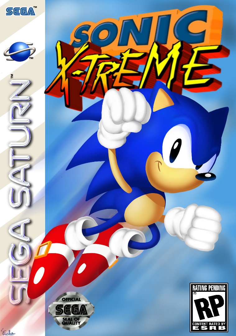 Fishen_'s tweet image. Sonic X-treme moment #sonic #boxart #redraw #SonicTheHedegehog #digitalart