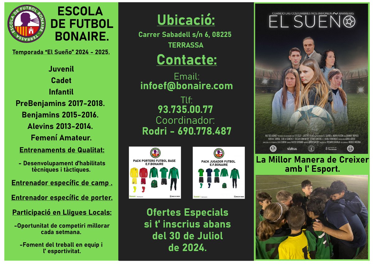 Escola de Futbol Bonaire (@efbonaire) on Twitter photo 