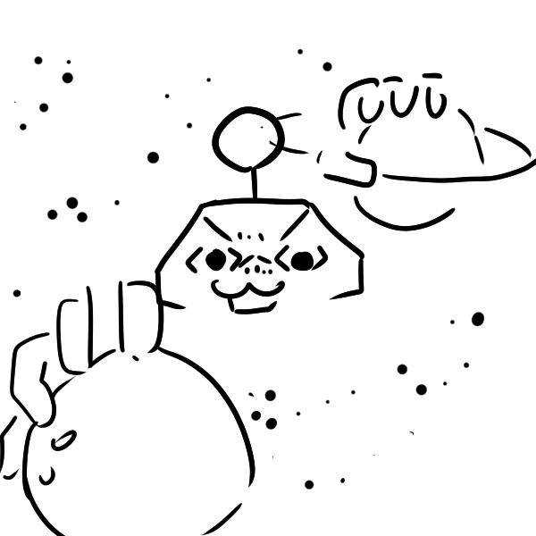 こんな感じのAAが昔あったような気がするのですが全く見つからないので詳細を求めています() 