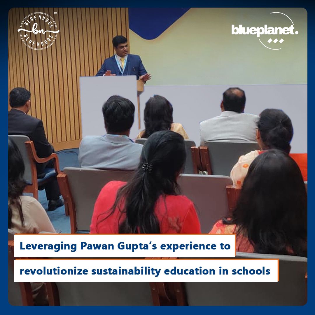 NudgeBlue's tweet photo. Blue Nudge is thrilled to announce our partnership with Shri Pawan Gupta, a renowned International Transformational Speaker, Master Trainer, NLP &amp; Success Coach, and Management Consultant. 

To know, visit us: https://t.co/R4P7sj4aJH
  
#BlueNudge #EcoXRClub #Sustainabile https://t.co/S1KLJUvRE1